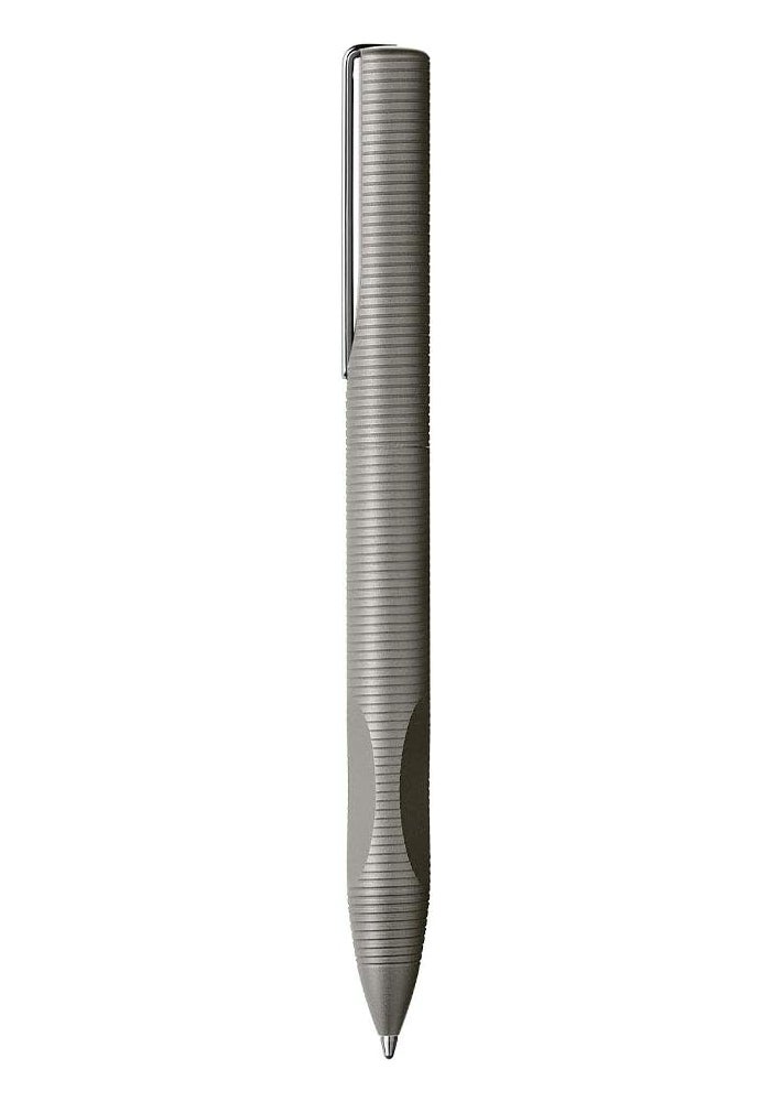 Porsche Design P3120 Aluminium Ballpoint Pen in Nature Finish - Gift Boxed - Image 2